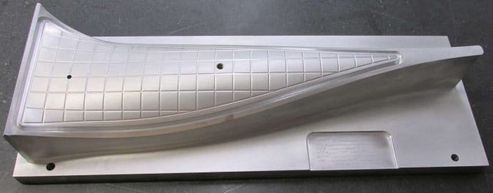 Aluminum vacuum holding fixture built by Raptor Fabrication
